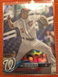 2018 Topps Chrome Refractor #145 Max Scherzer