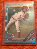 2019 Bowman Chrome Prospects Aqua Refractor/125 #BCP-29 Adonis Medina Card