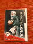 2018 Contenders Dan Marino Legendary Contenders Insert HOF DOLPHINS