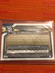 2018 Bowman Draft Green #BD-195 Cal Quantrill San Diego Padres Baseball Card