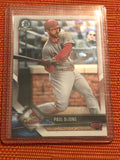 2018 Bowman Chrome Baseball #93 Paul DeJong St. Louis Cardinals