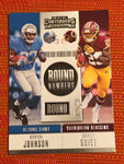 2018 Contenders Round Numbers Kerryon Johnson Derrius Guice