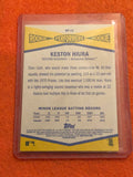 2019 Topps Heritage High Number KESTON HIURA Rookie Performers Brewers RP-14