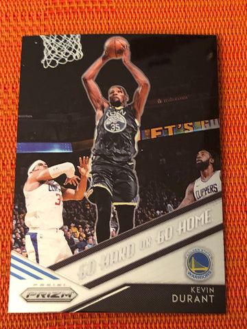 2018-19 Panini Prizm Go Hard or Go Home #5 Kevin Durant - NM-MT