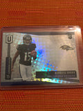 2019 PANINI UNPARALLELED OKLAHOMA MARQUISE BROWN RC BALTIMORE RAVENS #224
