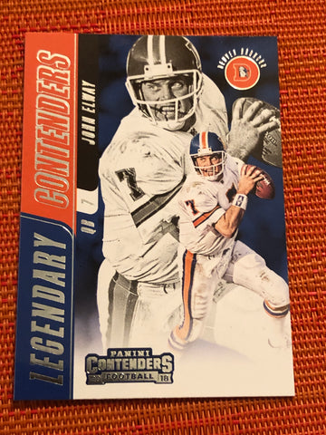 2018 Contenders Football Legendary Contenders #LC-JE John Elway