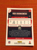 2018 Donruss Optic Base #67 Rob Gronkowski - New England Patriots