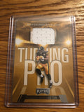 James Washington 2018 Panini Playoff RC Relic Turning Pro #TP-JW