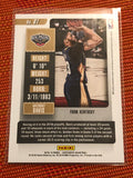 ANTHONY  DAVIS 2018 -19  CONTENDERS GAME Tick. GREEN PARALLEL RETAIL EXCLUSIVE