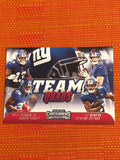 Barkley Beckham Manning Shepard 2018 Contenders Team Quads New York Giants