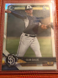 2018 Bowman Chrome Draft Refractors #BDC144 Sean Guilbe - NM-MT