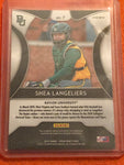 2019 Panini Prizm Draft Picks Baseball  Shea Langeliers Silver Prizm #7 Braves Prospect