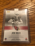 2018 PANINI ILLUSIONS JOSH ROSEN FIRST IMPRESSIONS PATCH /149 RC CARDINALS
