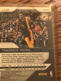 2018-19 Panini Prizm BLUE PRIZM 103/199 Thaddeus YoungPACERS