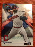 2018 Bowman's Best Refractor #61 Corey Kluber Indians