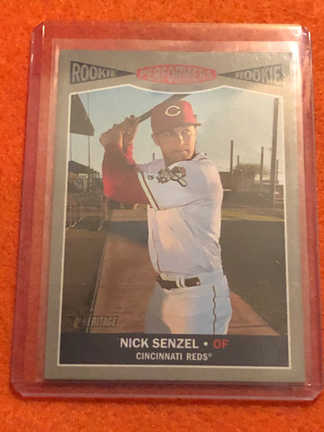 2019 Topps Heritage High Number Rookie #RP-9 Nick Senzel Cincinnati Reds