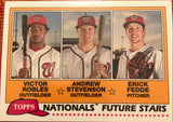 2018 Topps Archives '81 Future Stars Victor Robles/Andrew Stevenson/Erick Fedde
