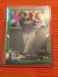 2018 Bowman Draft Chrome Green Refractor #BDC-110 Grant Little San Diego Padres