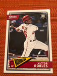 2018 Chronicles Baseball Victor Robles Rookie Classics Parallel #/199