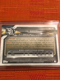 2018 Bowman Draft Gold #BD-195 Cal Quantrill San Diego Padres Baseball Card