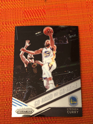 2018-19 Panini Prizm Go Hard or Go Home #3 Stephen Curry Golden State Warriors