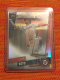 Juan Soto, Washington Nationals, 2019 Topps Finest "Refractor"