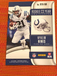 2018 Contenders Rookie of the Year  #24  NYHEIM HINES   COLTS