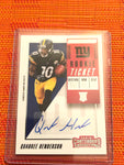 Quadree Henderson RC 2018 Panini Contenders Auto Autograph Rookie Tick. SP