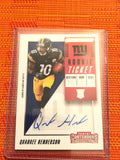 Quadree Henderson RC 2018 Panini Contenders Auto Autograph Rookie Tick. SP