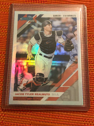 2019 Donruss Career Stat Line Variations #105 J.T. Realmuto /114