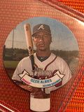 2019 TOPPS HERITAGE BASEBALL CANDY LIDS OZZIE ALBIES