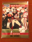 1990 Pro Set #8 League Leader Joe Montana San Francisco 49ers