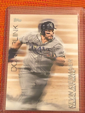 2018 Topps Update Series Don't Blink Blue #DB-23 Kevin Kiermaier Tampa Bay Rays