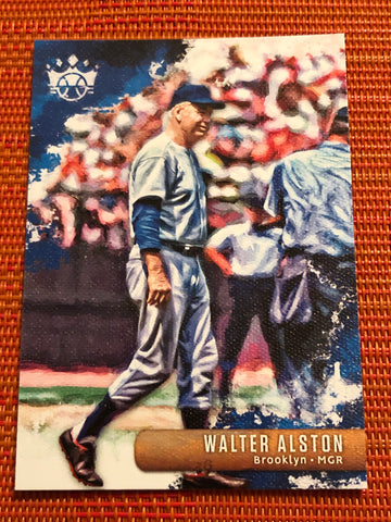 2019 Diamond Kings #7 Walter Alston Brooklyn Dodgers