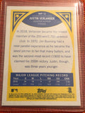 Justin Verlander~2019 Topps Heritage New Age Performers Card #NAP-12(SP)