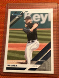 2019 Donruss Base Variation #86  COREY KLUBER   INDIANS