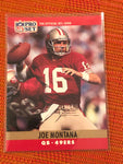 1990 Pro Set #293 Joe Montana HOF