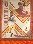 2018 Elite Draft Picks College Ties #1 Clay Helton Sam Darnold
