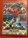 2019 Donruss Franchise Features #FF5 Carlos Correa Royce Lewis Insert #/999