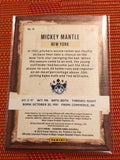 2019 Panini Diamond Kings Mickey Mantle Plum Frame Border Grey NY Yankees