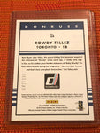 2019 Donruss Baseball 150th Anniversary #239 Rowdy Tellez /150