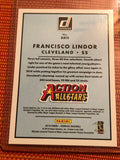 AA15 FRANCISCO LINDOR 2019 Panini Donruss ACTION ALL-STARS SP Indians  /999