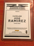 2019 Donruss Baseball Season Stat Line #6 Jose Ramirez /500