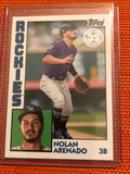 2019 Topps Series 1 1984 Topps Baseball #T84-71 Nolan Arenado