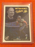 2018 Donruss Matthew Berry's Fantasy Life #18 Rashaad Penny Seattle Seahawks RC