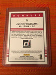 2019 Donruss 42 Tribute /42Justin Williams RC 85 Retro Cardinals #215