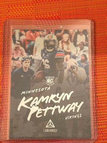 2018 Panini Luminance #154 Kamryn Pettway RC