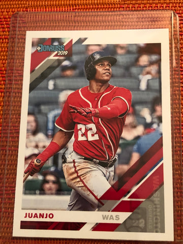 2019 Panini Donruss Juan Soto Nickname Parallel! Washington Nationals