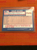 KOLBY ALLARD 2019 TOPPS SERIES 1 1984 TOPPS 35TH ANNIVERSARY #T84-81 RC