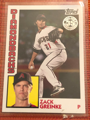 2019 Topps Series 1 1984 Topps Baseball #T84-45 Zack Greinke